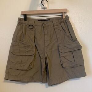 Vintage Outdoor Big Pockets Beige Short
